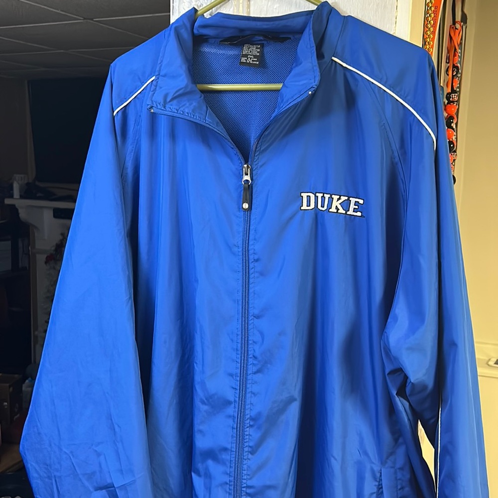 Duke university windbreaker size 2xl